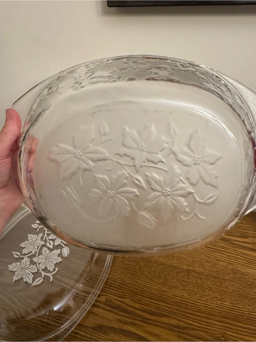 Vintage Princess House Fantasia 3 Qt Oval Covered Casserole Dish